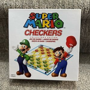 Super Mario Checkers Collectors Edition USAopoly Nintendo